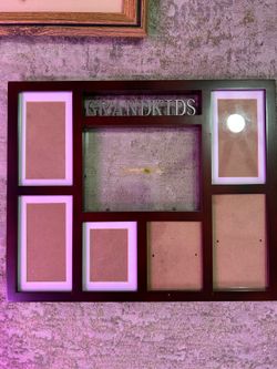 Used Grandkids collage photo frame