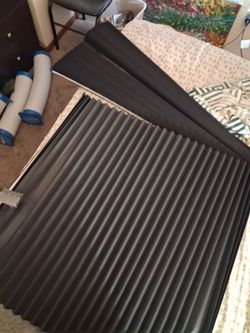 Dark Gray Cellular Pleated Window Shades
