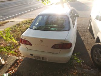 2001 Toyota Corolla