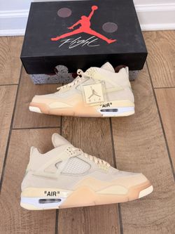 Jordan 4s Off White Sail Size 10.5 M