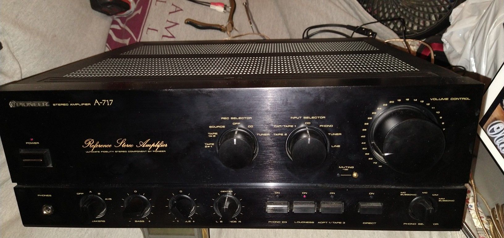 Pioneer A-717 Reference Stereo Amplifier.