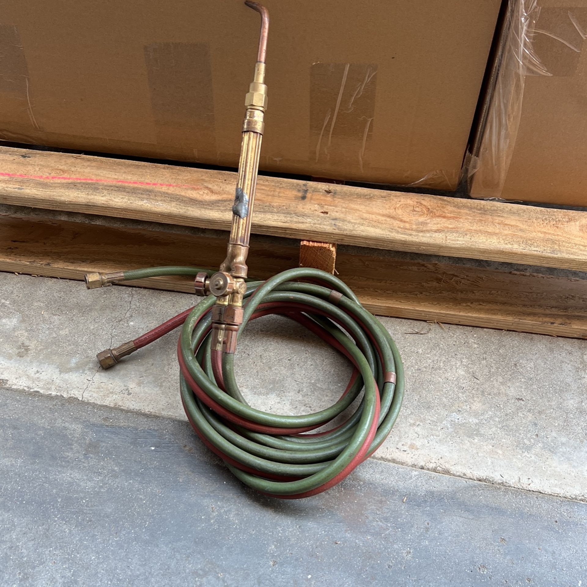 Brazing Handle And Hoses