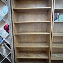 Wooden Bookshelves / Bookcases