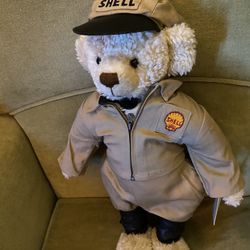 Vintage 1999 1st Edition Dutch Shell Station Bear