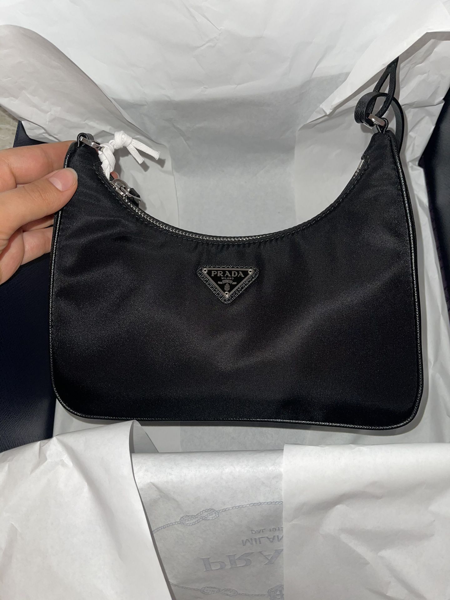 Prada Re-Edition 2005 Re-Nylon bag, With Receipt for Sale in New