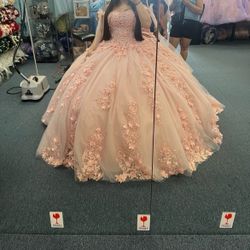 Pink quince dress