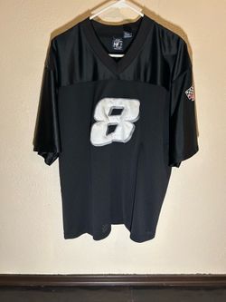 Vintage Mens Big Dogs Sportswear 8 ball football jersey t shirt nascar car racing Chevy ruff riders