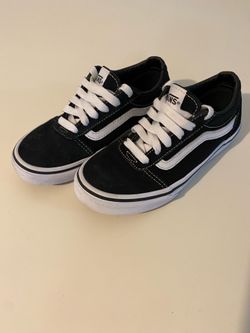 Vans Black and White Old Skool Sneakers