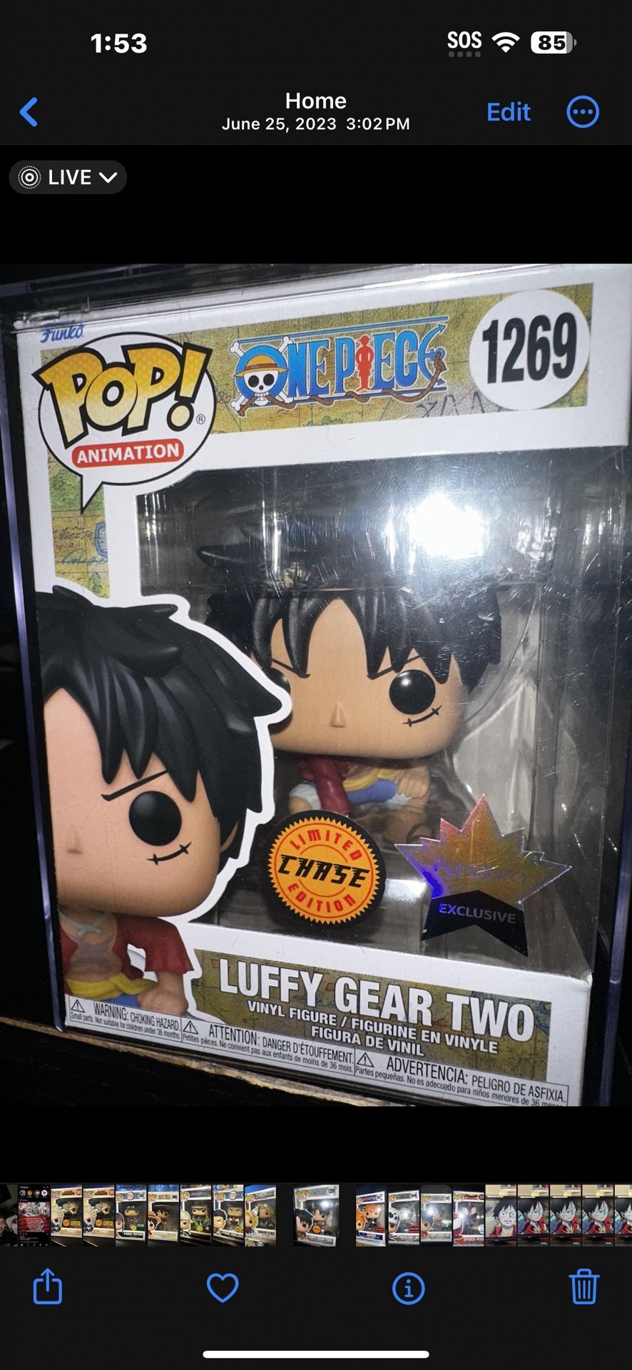 Luffy Gear Two Chase Set