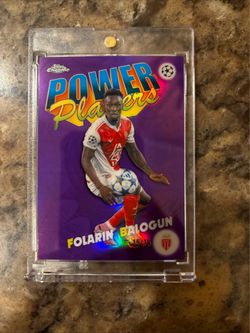 Folarin Balogun Numbered Soccer Card