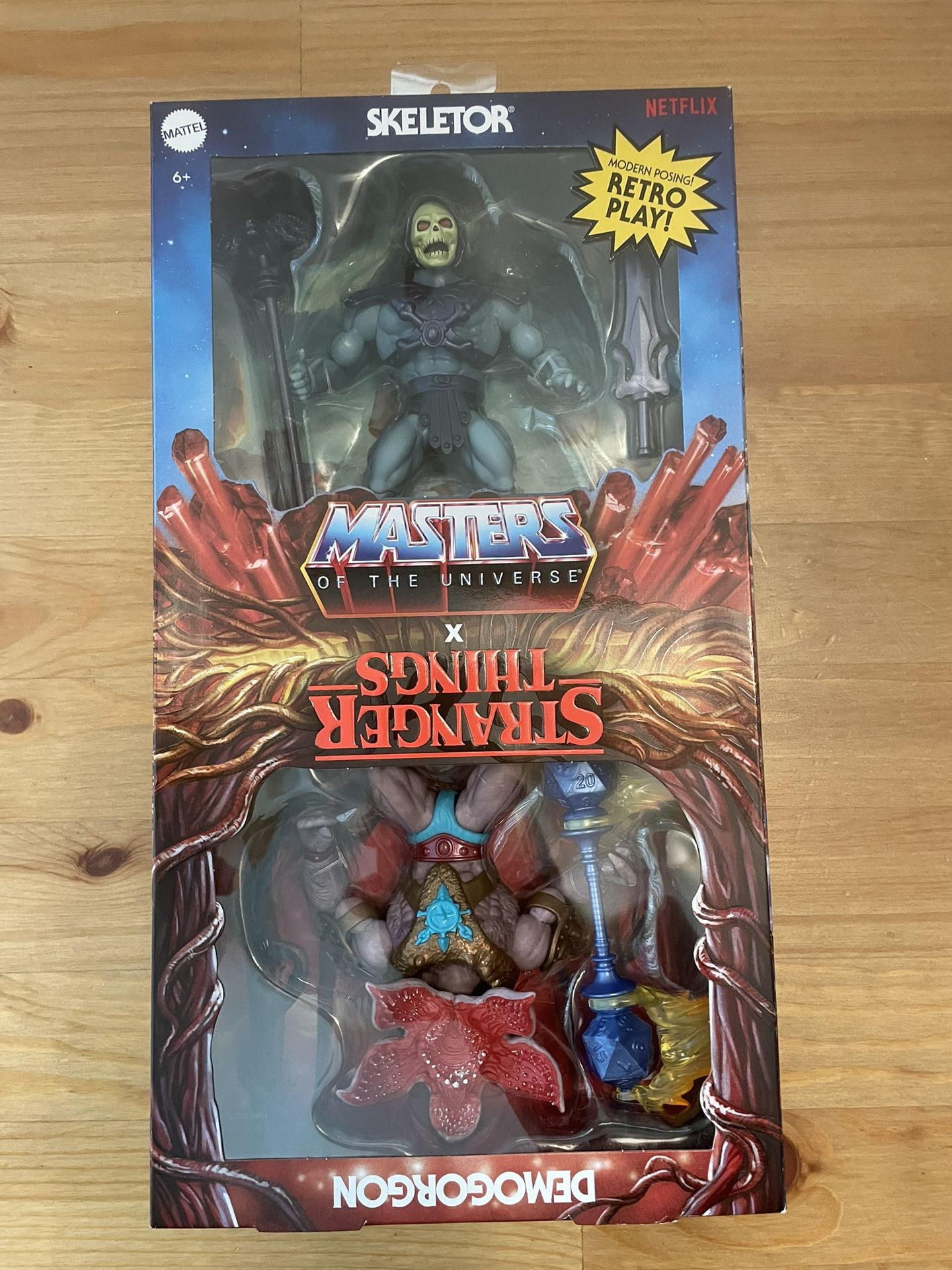 MOTU Origins Skeletor x Stranger Things Demogorgon 2 Pack New / Exclusive