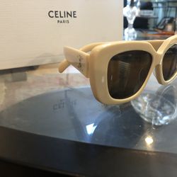 SS25 Celine Sunglasses Ivory 