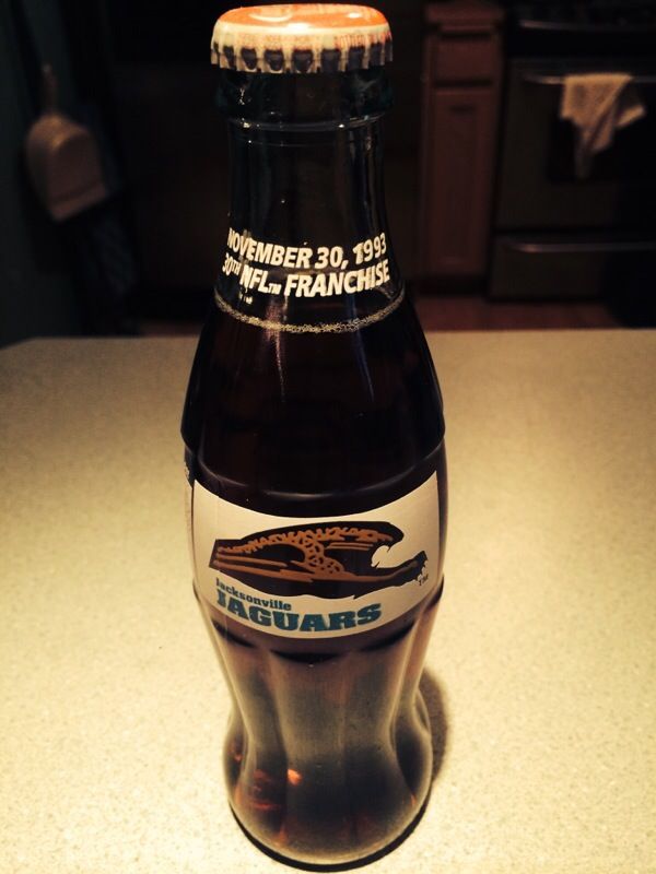 1993 30th NFL Franchise Jacksonville Jaguars Coca-Cola