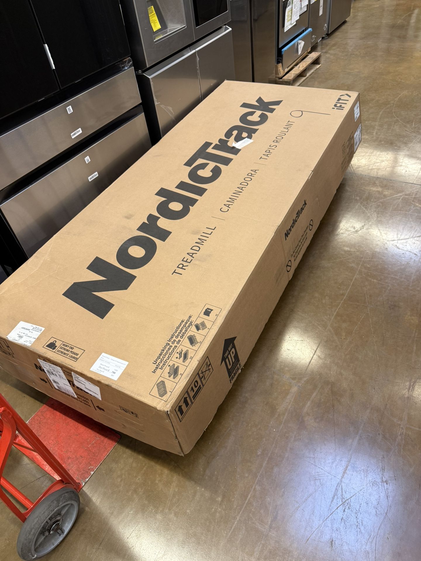 NordicTrack Treadmill with fit black