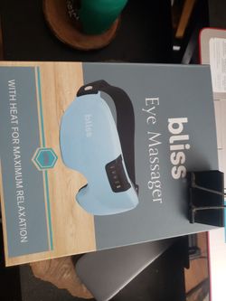 Bliss Electric Rechargeable Eye Massager with Heat