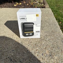 Portable label printer