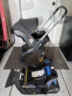 DOONA Car Seat & Stroller, Nitro Black - All-in-One Travel System