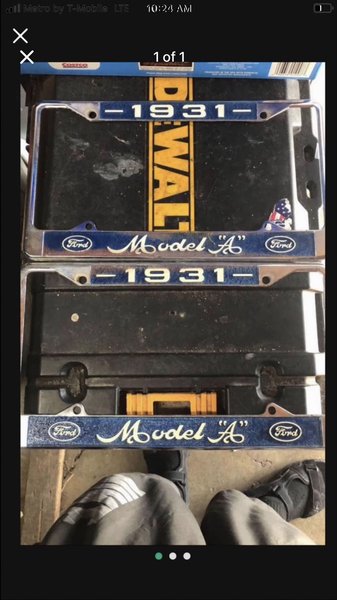 Ford 1931 License Plate Frame