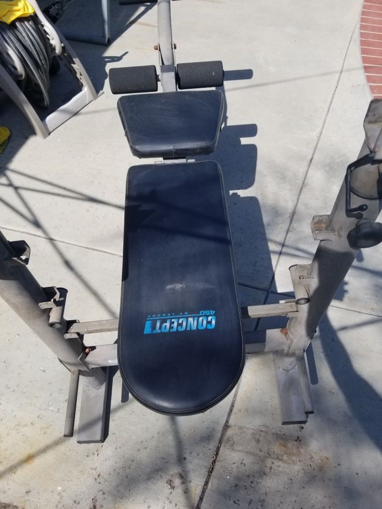 Workout bench