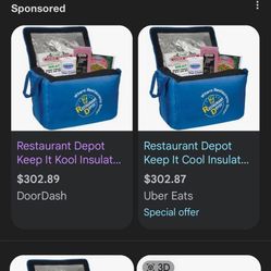 Thermal Bag Cooler Bag $50