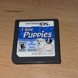 I Love Puppies For Nintendo Ds 
