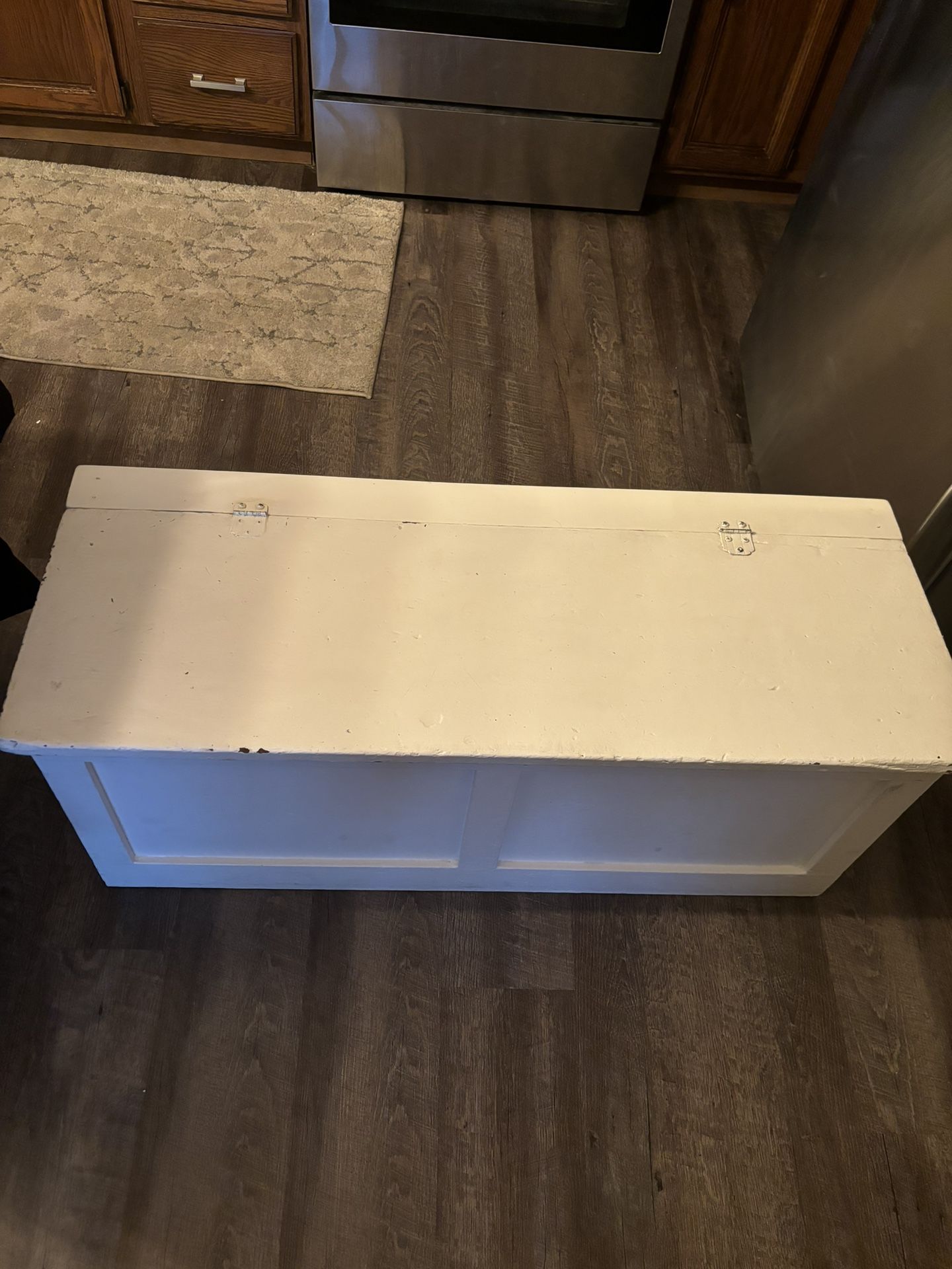 White Storage Chest