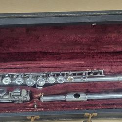 Flute With Case Pierre Maure