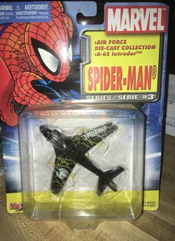 Spider-Man die cast plane