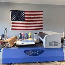 DTF/DTG printer and Embroidery 