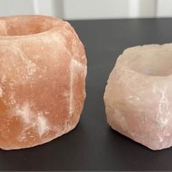 Himalayan Salt Rock Natural Tea Light Candle Holder just $7 