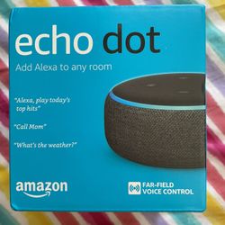 SEALED BRAND NEW Amazon Alexa Echo Dot