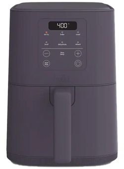 Bella - Fits-anywhere Kitchenware: 4-qt. Slim Air Fryer - Plum
