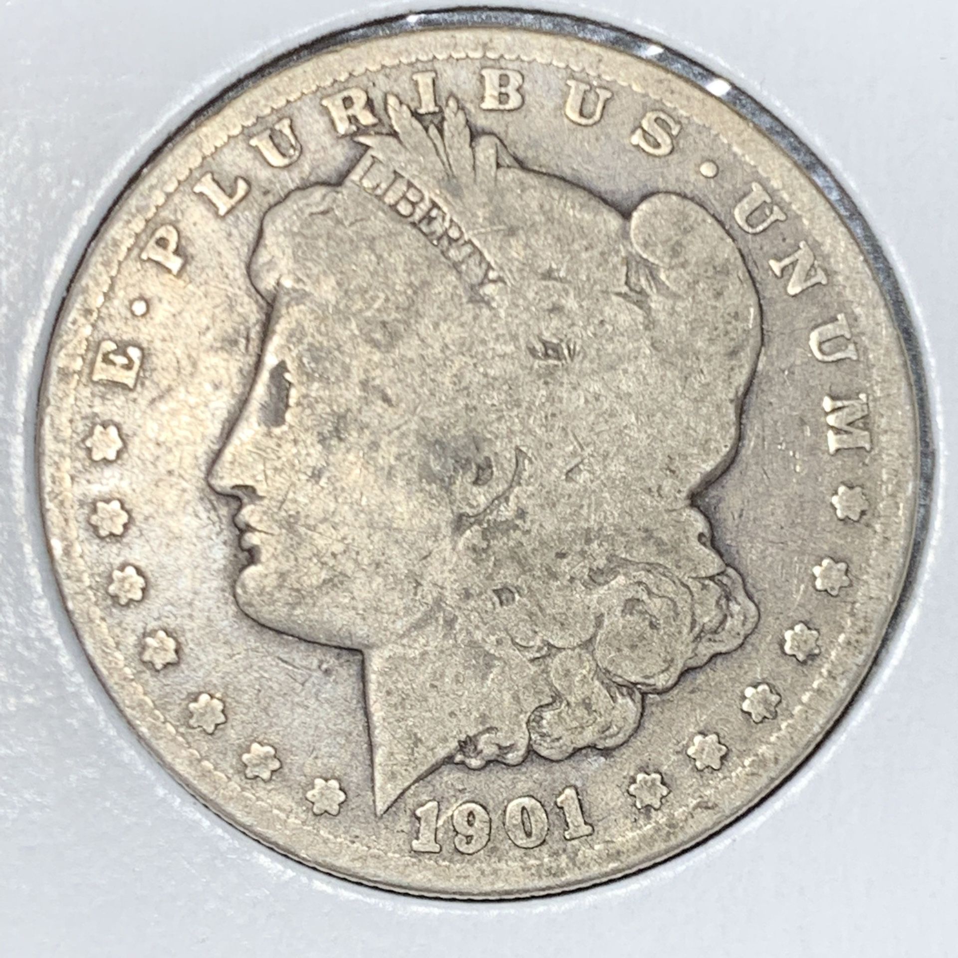 Historic 1901-O Morgan Silver Dollar ~ 90% Silver