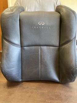 OEM 2003-2004 INFINITI G35 COUPE FRONT DRIVER LEFT UPPER SEAT COVER