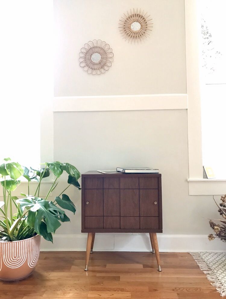 1950’s Vintage Danish Mid-Century Record Cabinet