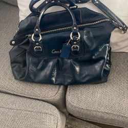 Blue coach Purse Great Buy
