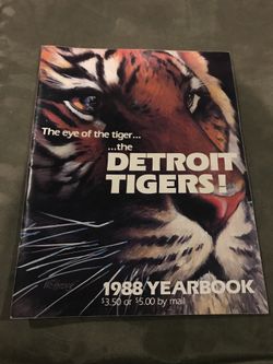 1988 Detroit Tigers Yearbook