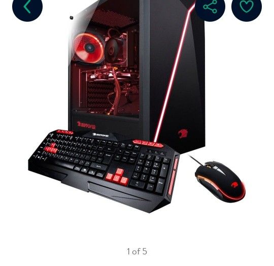 Gaming PC includes monitor and desk !Awesome like new!