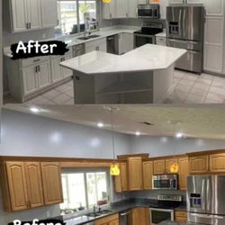 Cabinets Paint & Epoxy 