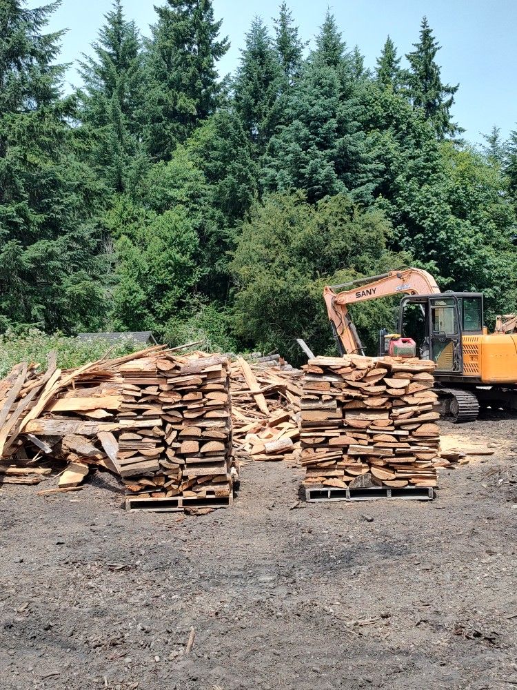 Firewood Dry Sawmill Slab Wood