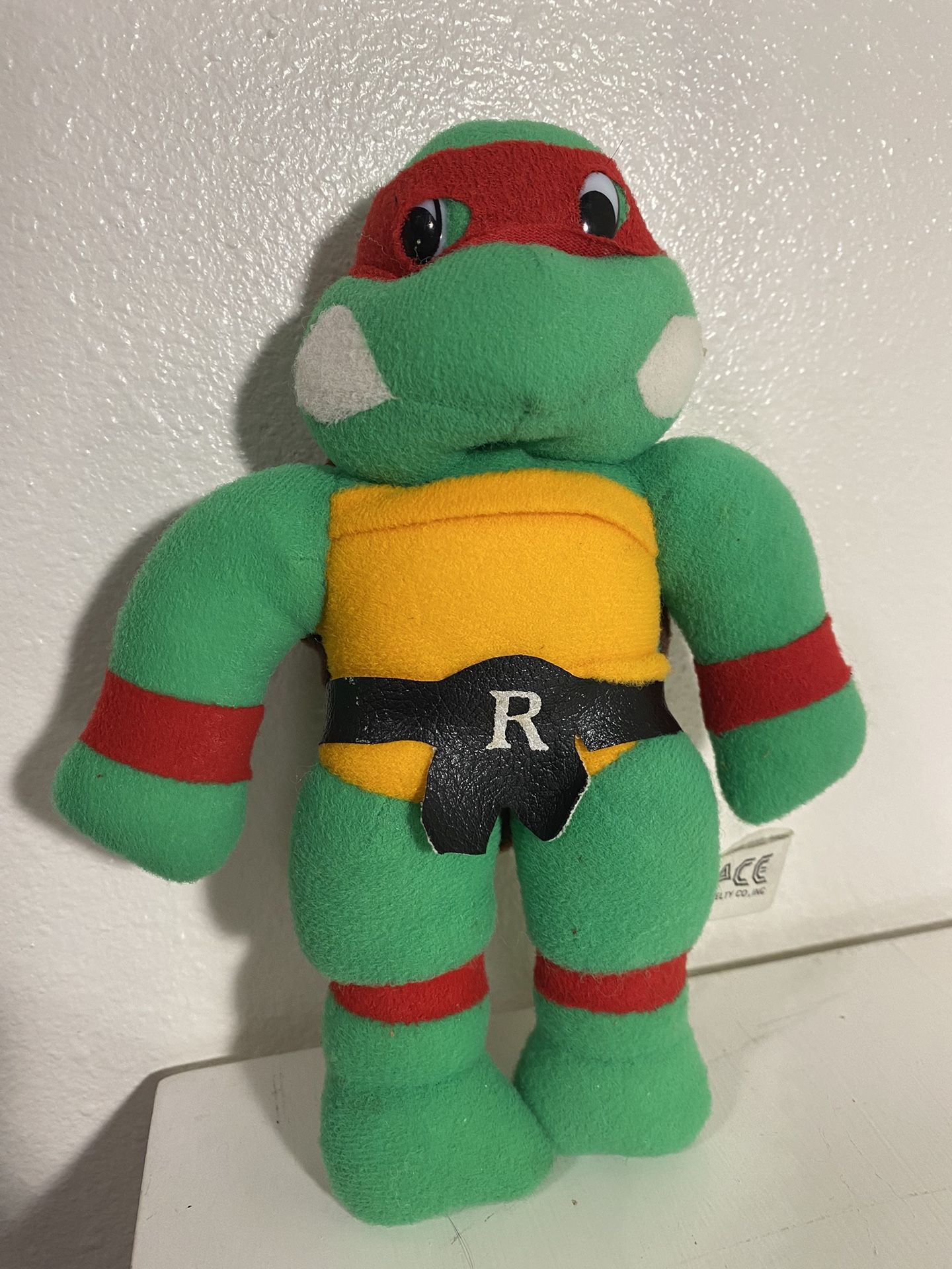 1989 Ninja Turtle Plush Rafael