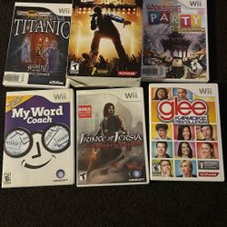 6 Wii Games- $10 For All