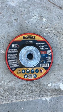 Dewalt Elite Series 1/4 thick grinding wheels