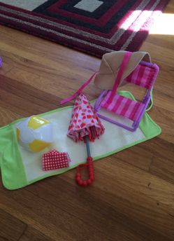 My life doll beach set