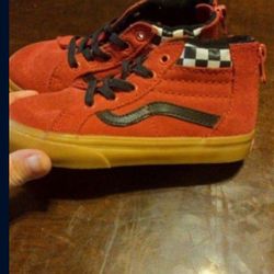 Vans Sk8-Hi Zip Checkerboard/Racing Red Black Off The Wall