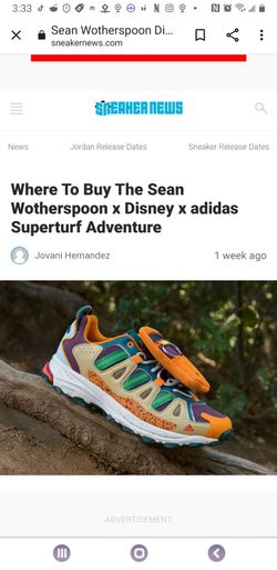 Adidas Originals x Sean Wotherspoon Superturf Adventure - Mesa/Halo Amber - Multi

