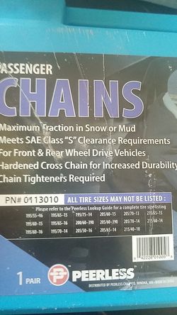 Snow chains #113010