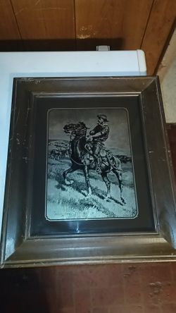 Remington Art Etched Gold 