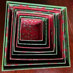 Barrington Studios Limited Holiday Nesting Boxes This The Season 8