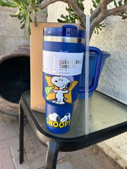 Snoopy Super Star 40 oz Tumbler NEW